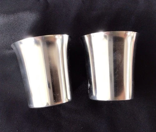 Set Of  S. Kirk & Son Sterling #254 Shot Glass/ Jiggers ( Pair #2)