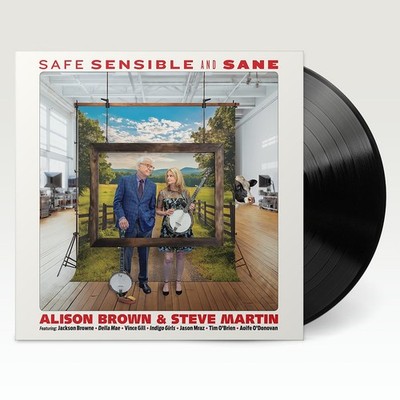 Alison & Steve Martin Brown - Safe Sensible And San (Vinyl LP - 2025 - Original)