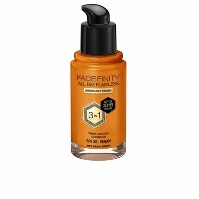 Cremige Make-up Grundierung Max Factor Face Finity All Day Flawless Nº W91 Wa