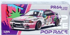 Pop Race 1/64 Nissan Skyline Gt-R R32 22 Axia Group A Trampio Product