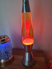Mathmos Astro Baby Lava Lamp Orange