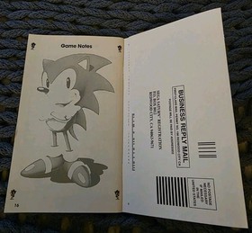 Sonic 3D Blast Sega Saturn, 2000 CIB W/ Registration Card Disc Is FLAWLESS RARE