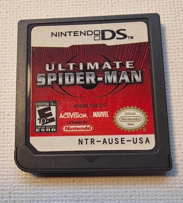 Ultimate Spider-Man Nintendo DS + Bonus Nintendogs Game (As-Is / Untested)