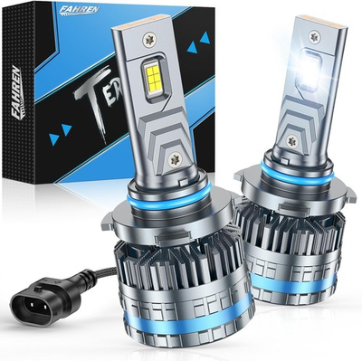 #ad FAHREN 2x 9005 HB3 LED Headlight Super Bright Bulb Kit HIGH LOW Beam 6500K White $32.99