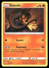 Salandit 15/145 Common Guardians Rising Pokemon Lightly Played