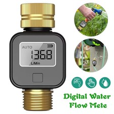 Digital Water Flow Meter Water Flow Rate Measure Meter for Watering Irrigation
