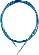 Black Ops DefendR Lined Brake Cable Kit (Chrome Blue)