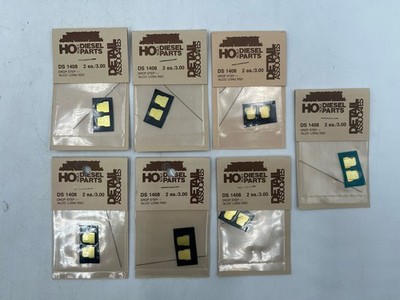 Ho Scale Train Parts Detail Associates DS 1408 Drop Step Lot