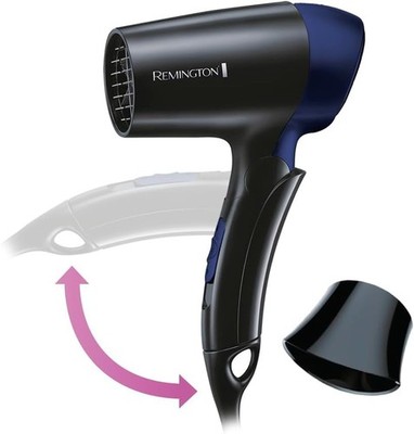 REMINGTON Reise-Haartrockner D2400 On The Go kompakt klappbar leicht 1400 W