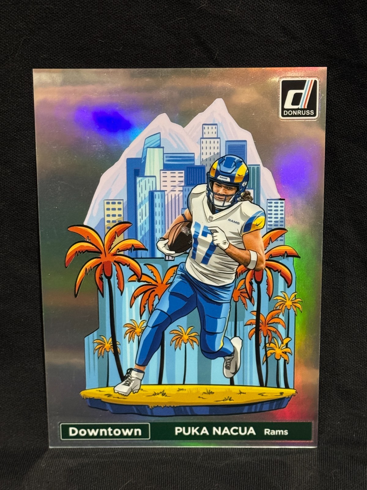 PUKA NACUA LOS ANGELES RAMS 2024 PANINI DONRUSS JUMBO DOWNTOWN #20