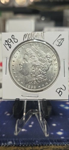 1898 $1 Morgan Silver Dollar BU