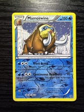 Pokemon Mamoswine 28/135 Rare Reverse Holo Card BW Plasma Storm on eBay