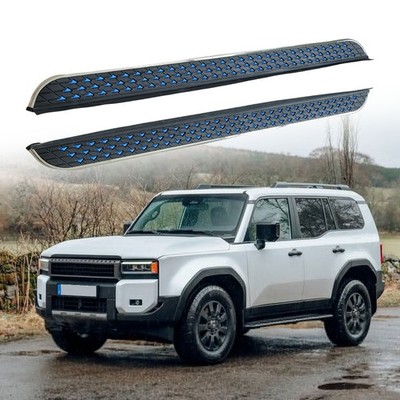 2pcsSideStepRunningBoardNerf BarFits for Land Cruiser LC250 Prado J250 2024 2025
