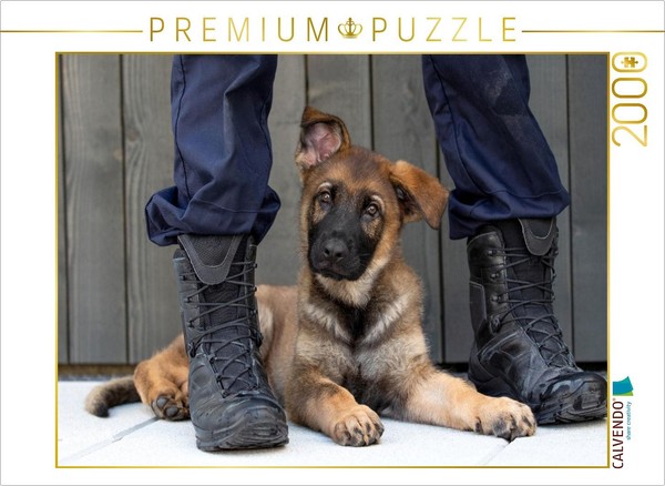 "Calvendo Puzzle An Illustration From The \"Little Police Dogs\" Calendar | 2000 Pi"-image