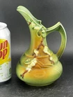 Roseville Snowberry # ITK-6 Green Ewer 6.5 inches 1946 In Excellent Mint Cond.