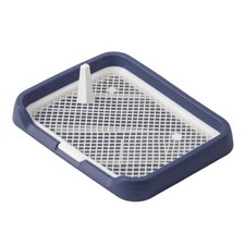 Dog Potty with Grate Low-Profile Dog Toilet Tray Resistant Puppy Training Tray