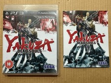 Yakuza Dead Souls Sony Playstation 3 PS3 Game PAL With Manual