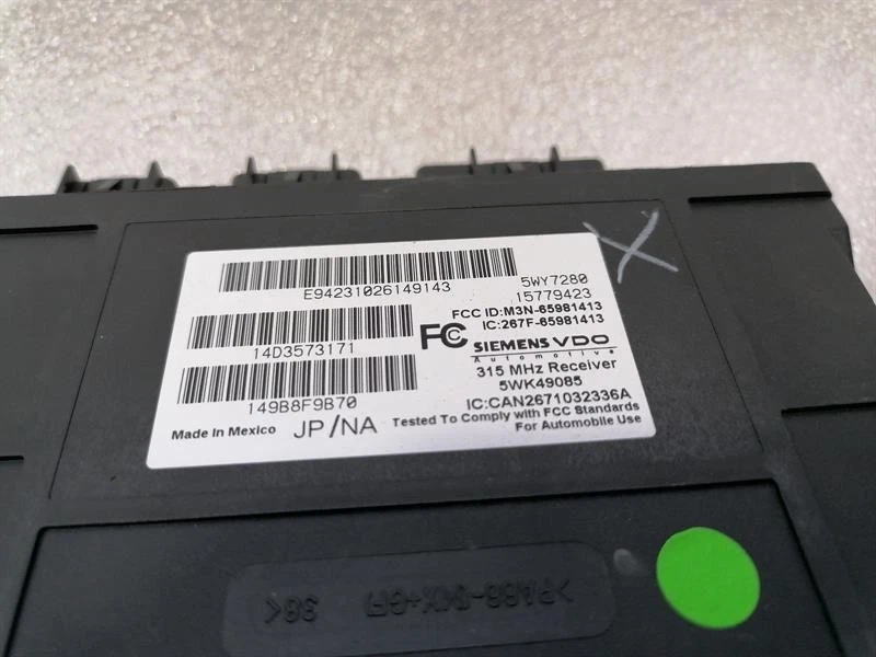 CADILLAC STS-V STS LC3 Engine ECU 12607782 Motorsteuergerät 15884958 - Immagine 4 di 4