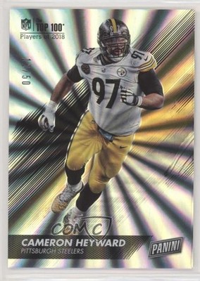 2018 Panini Day The Top 100 Rainbow Spokes 12/50 Cameron Heyward #48 05nn