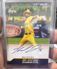 Choice Sports Kyle Luigs Autograph 2024 Savannah Bananas Card #12 Limited