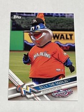 2017 Topps Opening Day Baseball Mascots #M-2 - Billy the Marlin - Miami Marlins