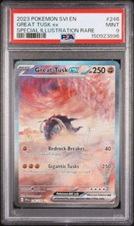 Great Tusk ex 246/198 Special Illustration Rare Scarlet & Violet Base Set