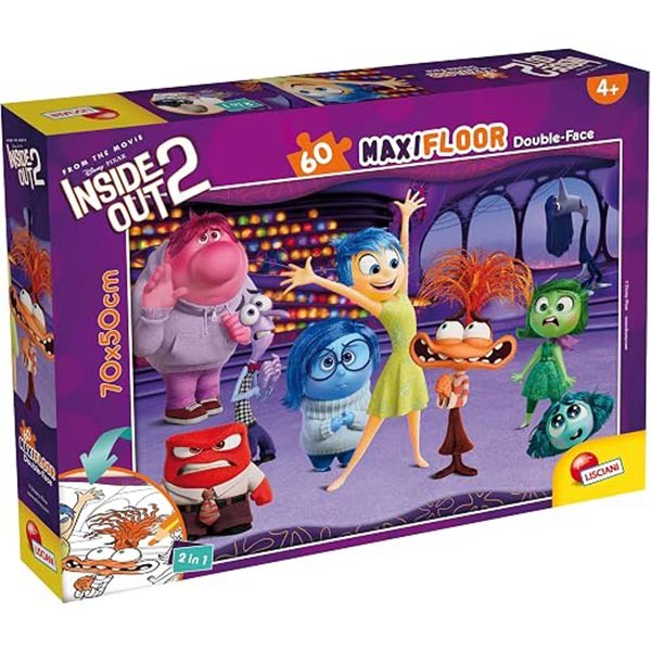 DISNEY PUZZLE DF MAXIFLOOR 60 INSIDE OUT 2