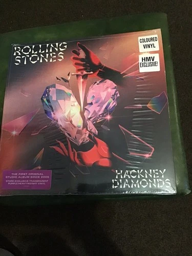 Rolling Stones – Hackney Diamonds LP Limited 2023, Purple Transparent,new/sealed