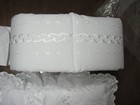 Vintage 3 Piece Cradle Set White Eyelet 32" x 26" - Beautiful NWT — photo 7