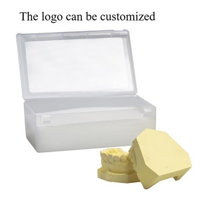 Lab Plastic Box Denture Storage Plaster Model Transporting Box with Foam