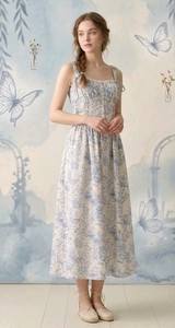 slim fit dress slacks THE MILK MAID / Long Sleeve Dress - Long
