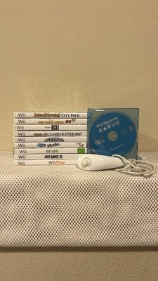Nintendo Wii Sports Games Bundle Lot Various Titles Lot of 10 Animal Crossing