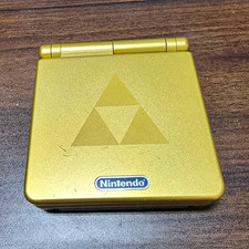 Nintendo Game Boy Advance SP Gold Zelda Limited Edition Handheld AGS-001