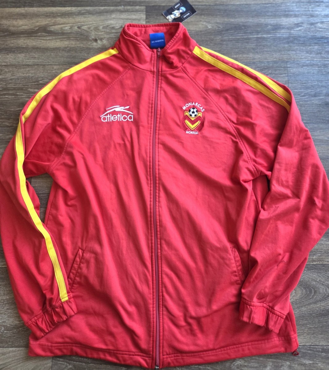 Atletica Monarcas Morelia Full-Zip Futbol Soccer Track Jacket Mens