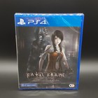 Zero Fatal Frame Maiden Of Black Water PS4 Asian Game in English New PS5 Playsta