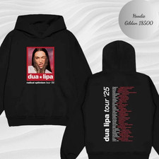 Dua Lipa Photo Dated 2025 Tour Hoodie Collection 2025 Hoodie Shirt