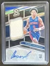 2023-24 Panini Spectra Ausar Thompson RC Jersey Rookie Auto #/199 Pistons