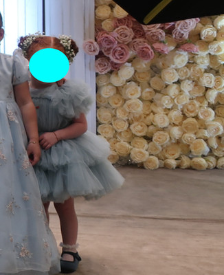 Viva Bambolina Sienna Party Dress Toddler Gown 3T Perfect Condition Powder Blue
