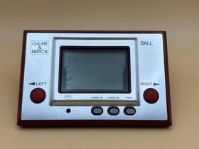Nintendo Game & Watch BALL AC-01 Silver Series 1980 With Box