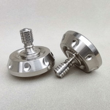 1PC Stainless Steel Spinning Top Desktop Spinner Fidget Toy Stress Relief Gift