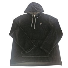 Sudadera con Capucha Stay Surf Terciopelo Negro Unisex Talla XL 3978