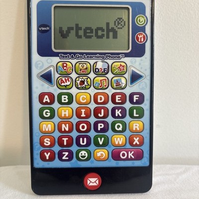 VTech Text & Go Learning Phone Educational Letters Vocabulary. Tested and works 