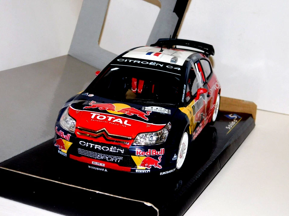 CITROEN C4 WRC N 1 WINNER RALLY IRELAND 2009 S.LOEB - D.ELENA  SOLIDO  1:18 - Image 2 of 4