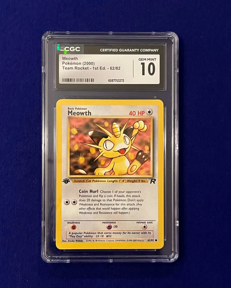 Pokémon Pokémon TCG Grade 10 Common Individual Collectible Card