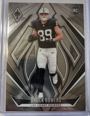 2024 Panini Phoenix Brock Bowers #165 Base RC Las Vegas Raiders