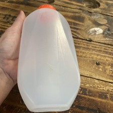 Nike Running Handheld Flask Water bottle ONLY USED REPLACEMENT ORANGE pop Up Lid