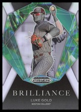 2022 Panini Prizm Draft Picks #BR-LG Luke Gold Boston Brilliance Prizms Silver