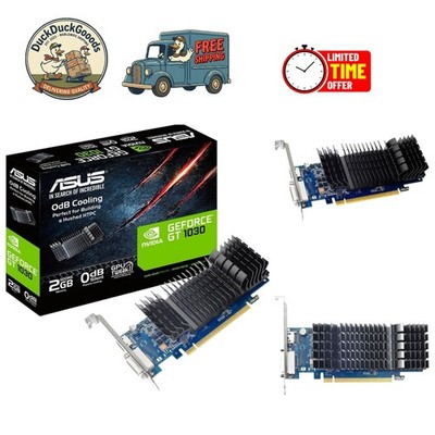 GeForce GT 1030 2GB GDDR5 Graphic Card - Quiet & Efficient Cooling