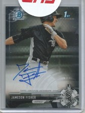 Jameson Fisher 2017 Bowman Chrome Autograph Rookie