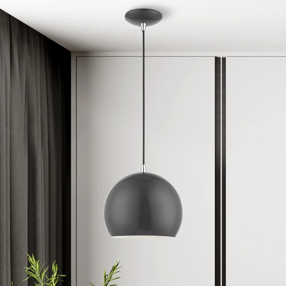 Colgante Livex Lighting 41181 Piamonte 10"W - Oro Suave/Latón Pulido Foto 2 de 4